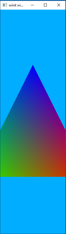 a triangle that maintains its appropriate ratio on screen resize